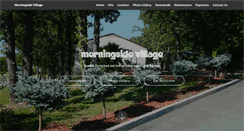 Desktop Screenshot of morningside-village.com